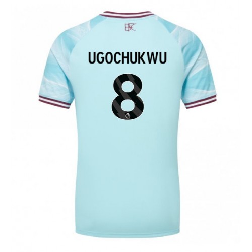 Koszulka piłkarska Burnley Lesley Ugochukwu #8 Strój wyjazdowy 2025-26 tanio Krótki Rękaw Koszulka piłkarska Burnley Lesley Ugochukwu #8 Strój wyjazdowy 2025-26 tanio Krótki Rękaw